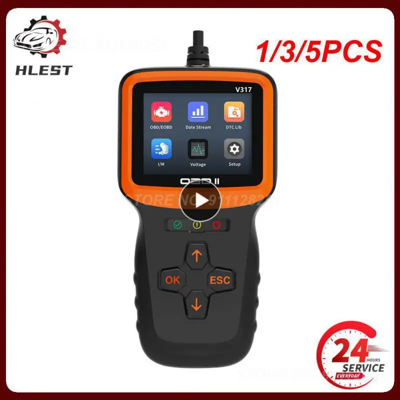 

1/3/5PCS 2 Real-time Oxygen Sensor Test Automobile Fault Detector OBD II EOBD Code Reader V317 Car Diagnostic Tool