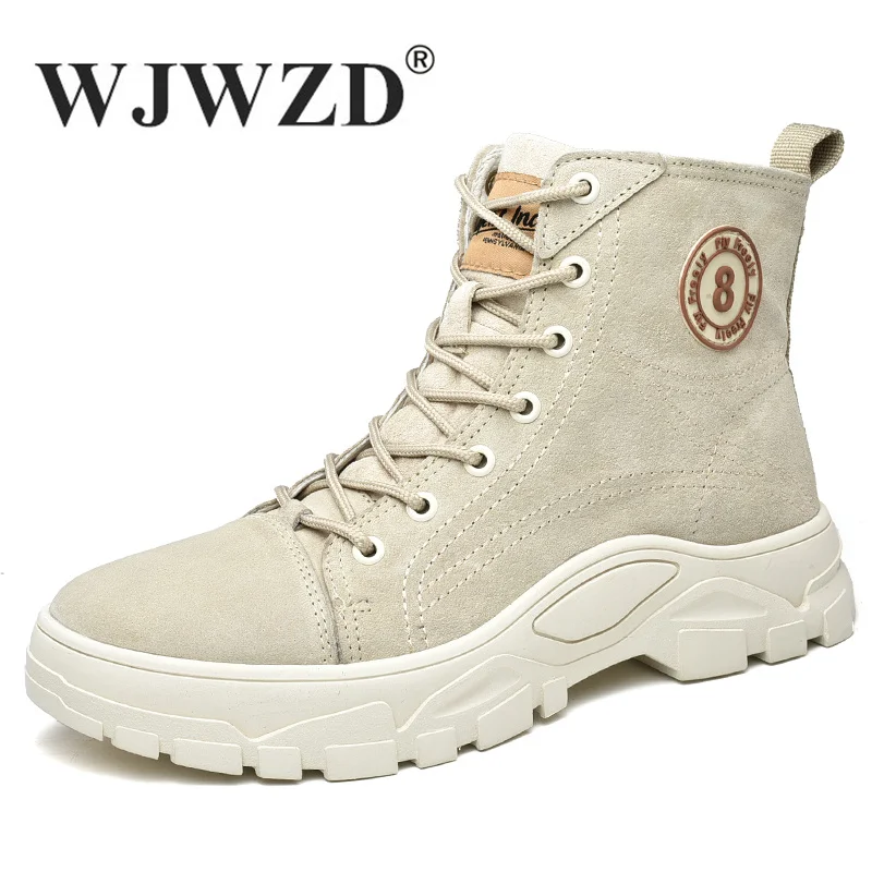 

Winter Men Ankle Boots Plush Trendy Sneakers for Men Soft Anti-slip Luxury Boots Casual High Quality Men Snow Boots Botas Hombre