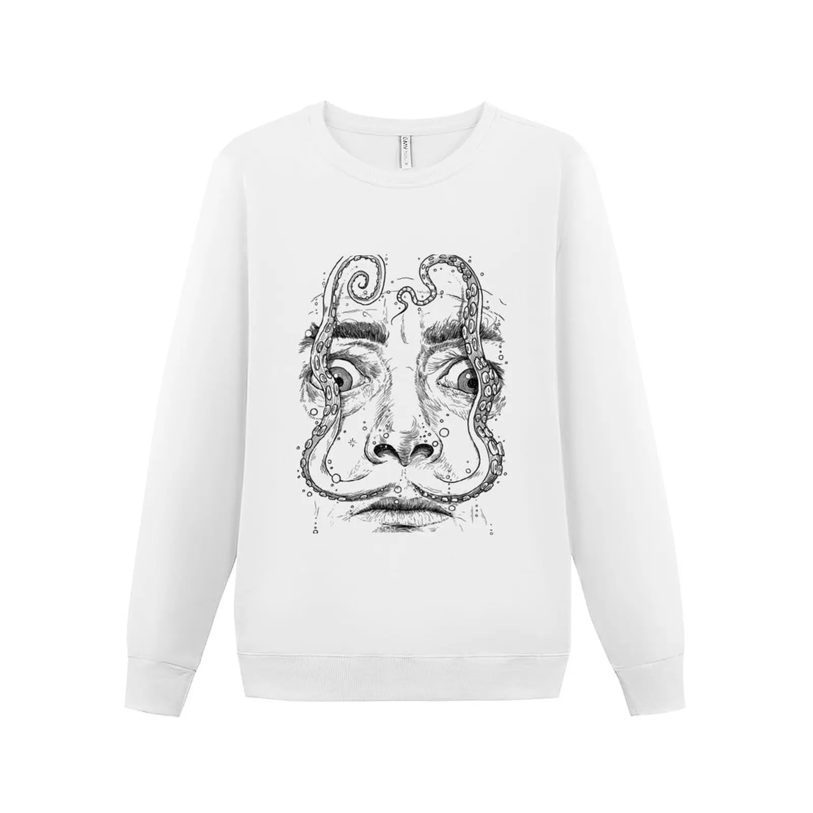 

New OCTOPUS DALI Sweatshirt men clothing blouse korean autumn clothes oversize sweatshirts