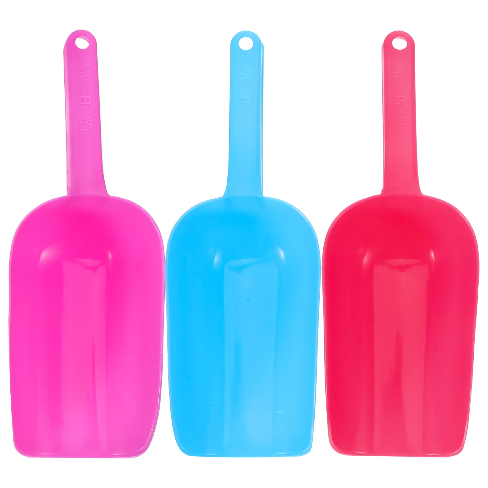 3Pcs Mini Sand Shovels Beach Toys Plastic Snow Spade Playthings for Children 4