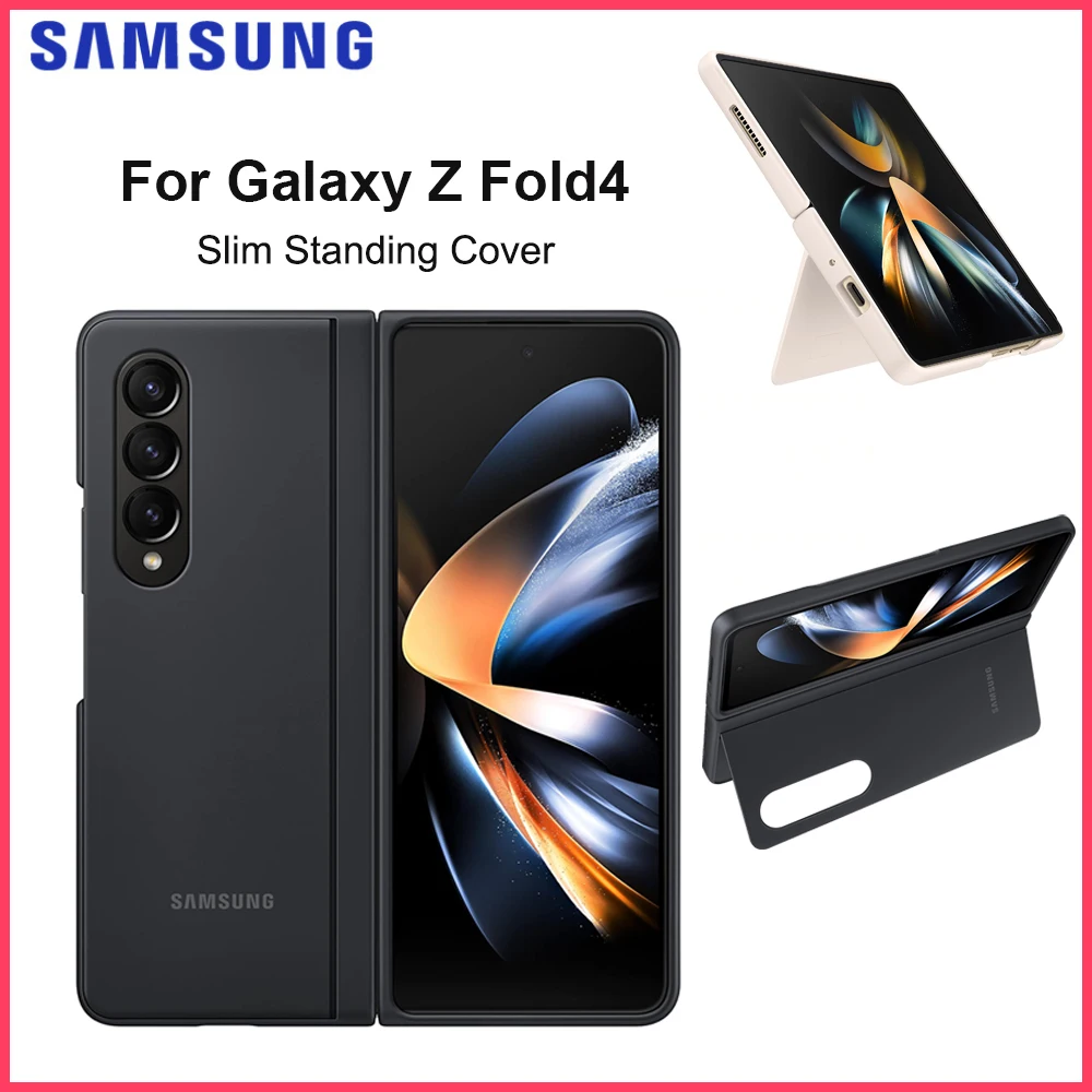 Custodia Protettiva Originale Samsung Galaxy Z Fold4 Slim Standing Cover Per Samsung Galaxy Z Fold4 Custodia Multifunzionale Per Telefono