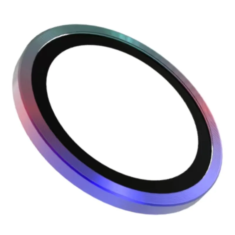Enhanced Camera Lens Protector - Aluminum Alloy Tempered Glass Cover