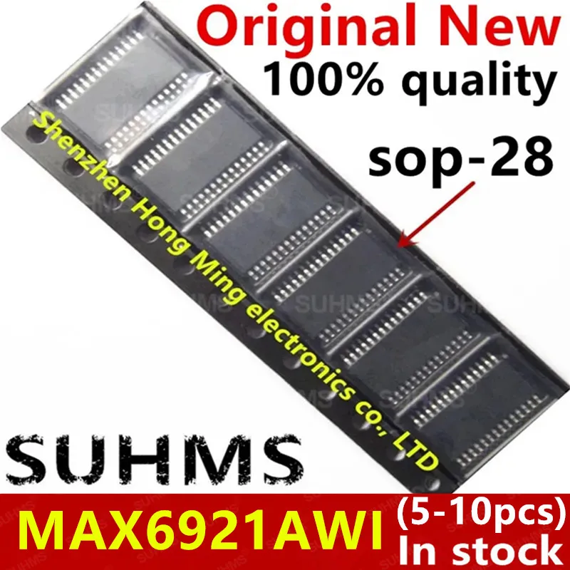 

(5-10piece)100% New MAX6921AWI MAX6921AW1 MAX6921 sop-28 Chipset
