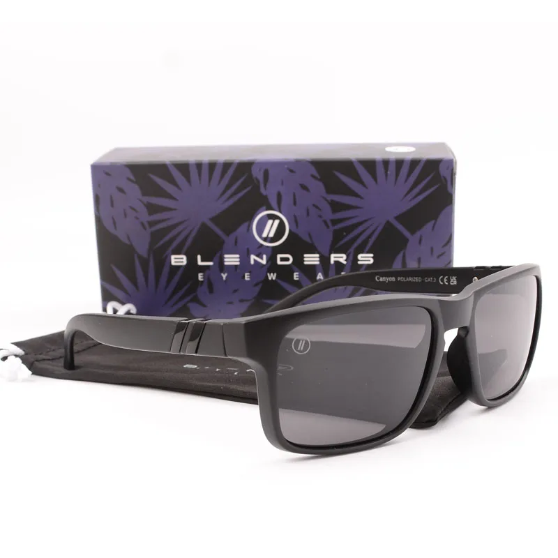 Blender Vintage Square Polarized Sunglasses 3
