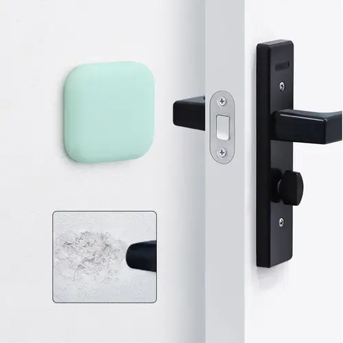 Door Stopper Silicone Handle Bumpers Self Adhesive Mute Anti-Shock Protection Porte Pad Home Improvement Wall Protector Pad - Image 2