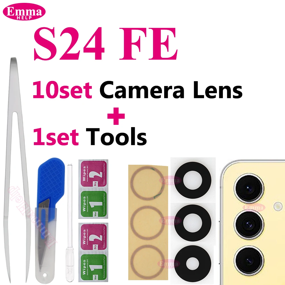 Premium Rear Camera Glass Lens Repair Kit for Ultra and Plus Series