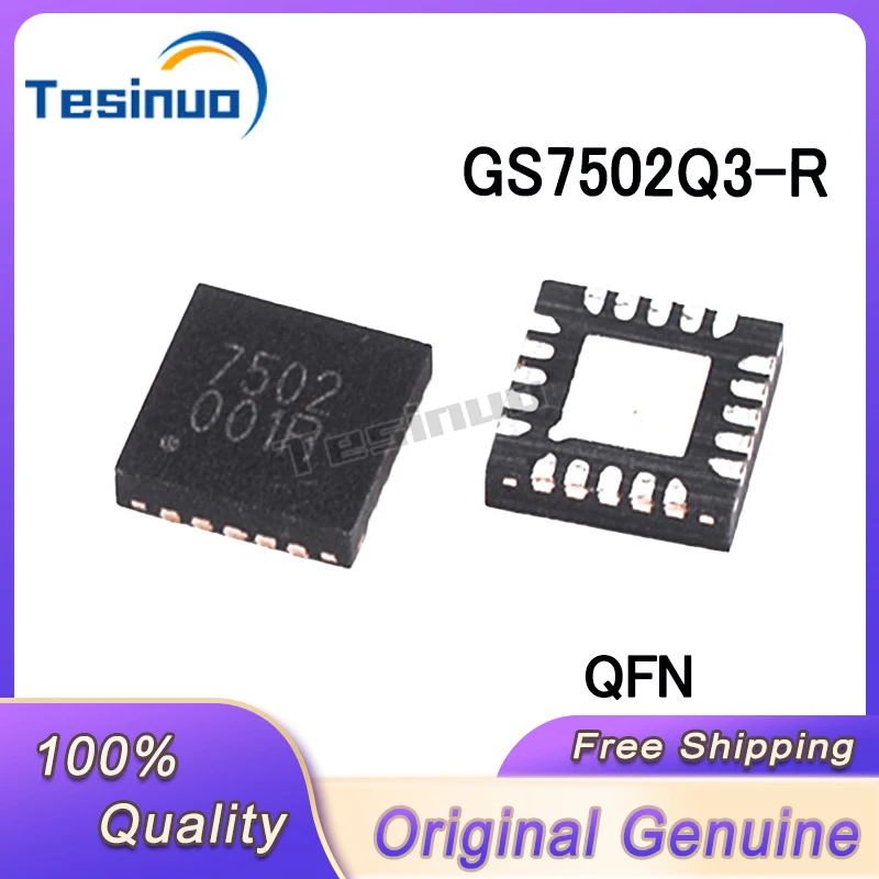 

5/шт. Новая оригинальная фотовспышка GS7502Q3 GS7502 7502 QFN20