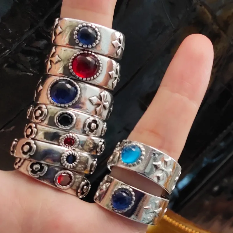 Amine Ring 925 Silver Plated Metal Ring Hauru Sophie Ring Fashion Cosplay Props Birtyday Gift for Girl Size9 -12 2