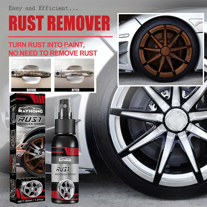 100ML Car Rust Removal Spray Multi Purpose Rust Inhibitor Auto Metal