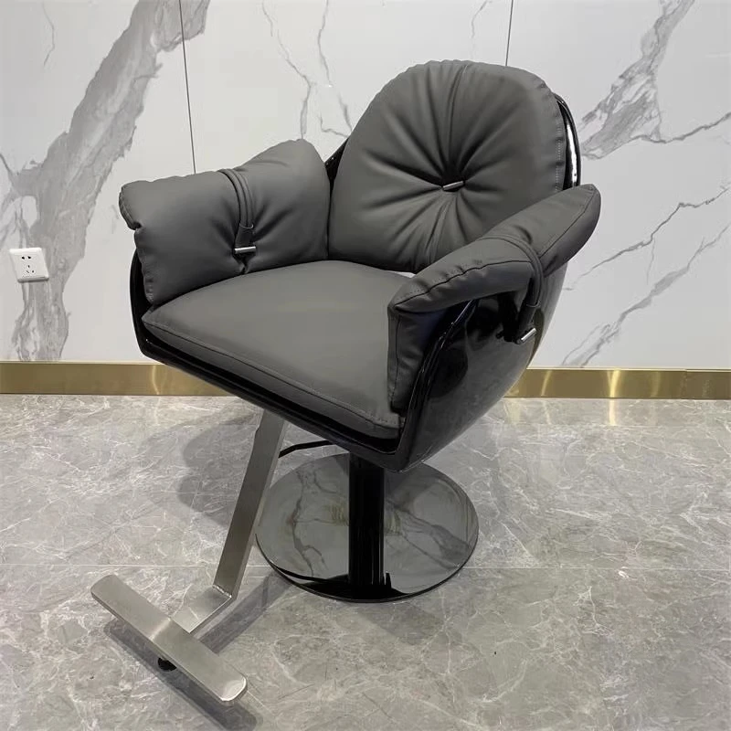 Manicure Barbershop Working Barber Chairs Recliner Lash Wheel Barber Chairs Hydraulic Silla Peluqueria Salon Furniture YQ50BC