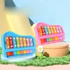 Children's piano toys, eight tone hand percussion instruments, fun music playing, two in one percussion instrument 1