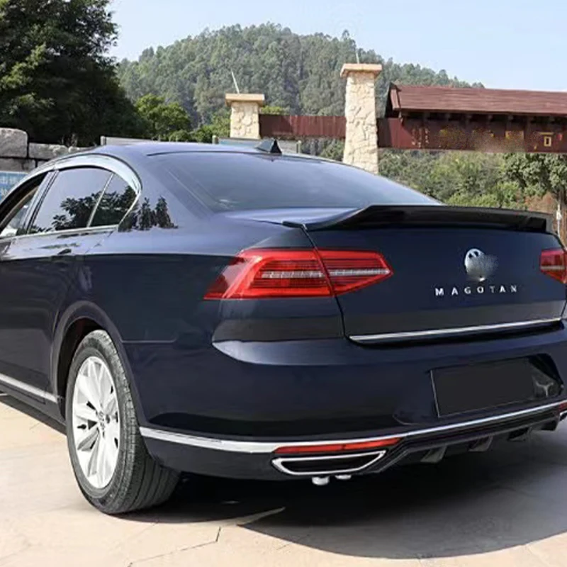 

Подходит для Volkswagen Magotan задний спойлер для багажа брызговик углеродный Черный Спортивные модифицированные детали 2017, 2018, 2019, 2020