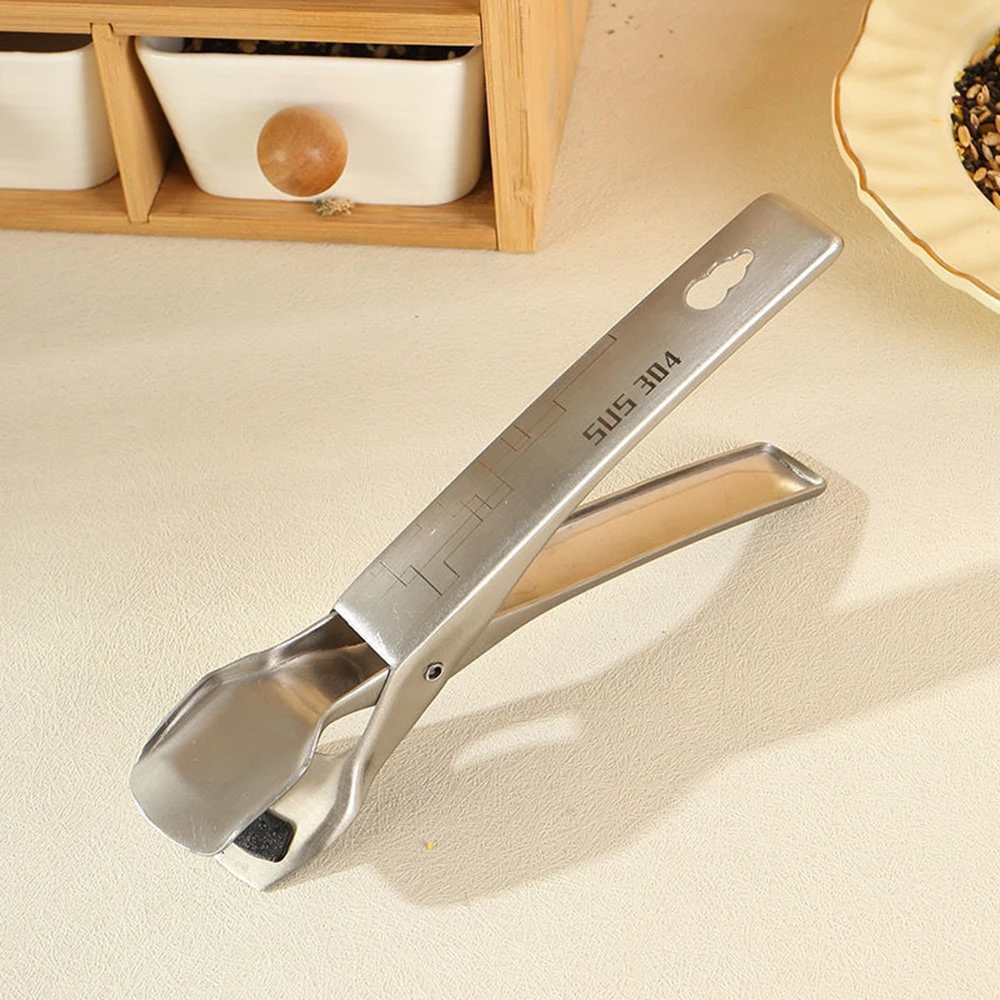 1PC Stainless Steel Anti-Ironing Bowl Clip Non-Slip Steamer Dish Clip Lifting Dish Utensils Household Kitchen Plate