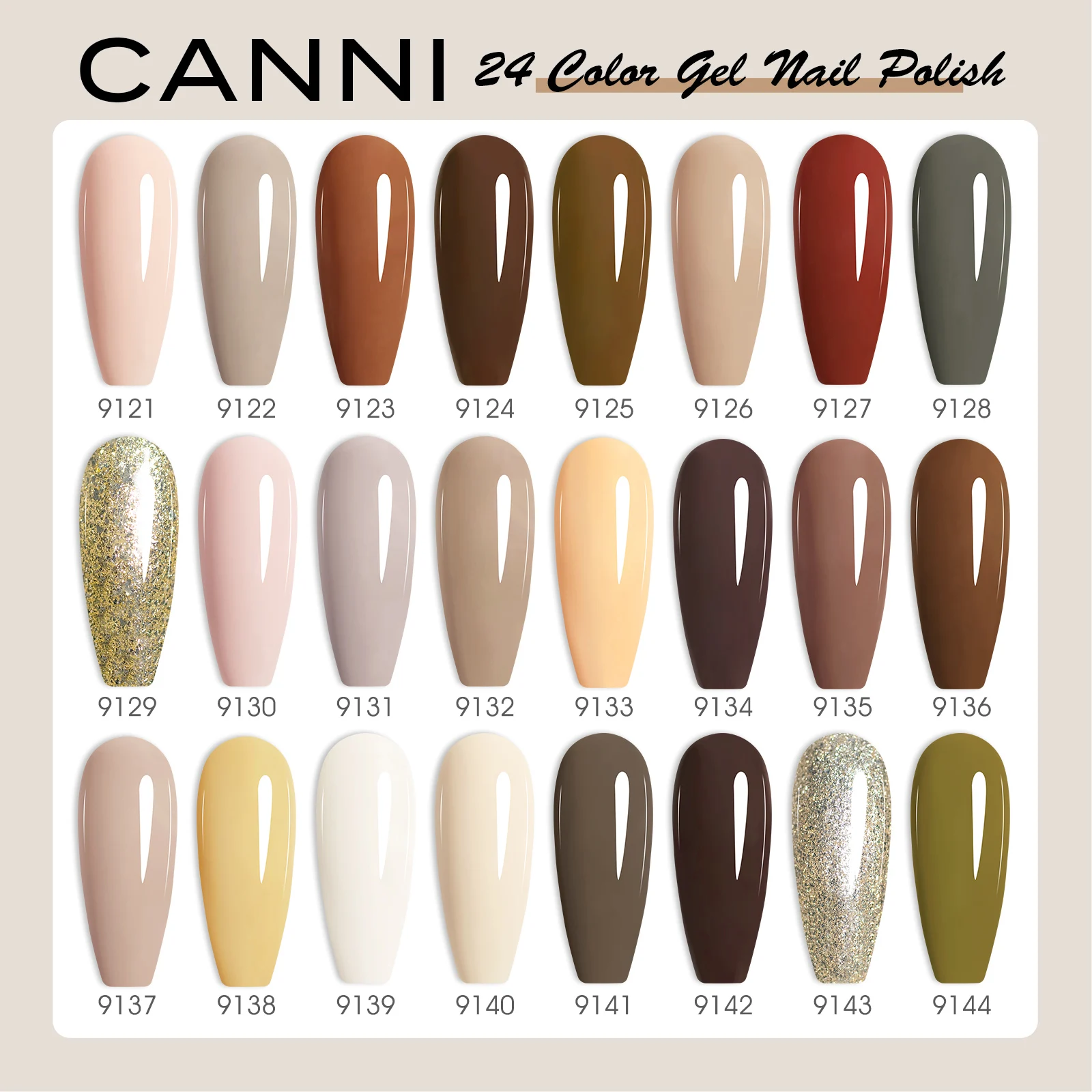 CC5 CANNI Nail Gel Polish HEMA FREE Christmas Red Winter Color Nail Gel Polish New Year Gel Design Soak Off UV LED Varnish 9ml 6