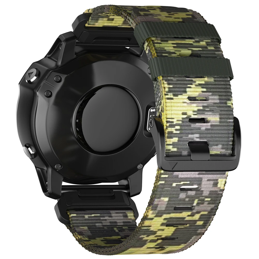 Nylon Breathable QuickFit Bracelet for Garmin Watch Bands (22-26mm)