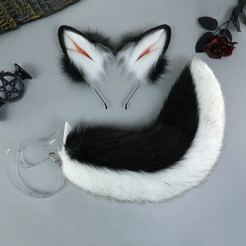 Fascia Per Capelli Con Orecchie Di Gatto, Accessorio Per Costume Da Gatto Carino Fascia Per Capelli~p156853015