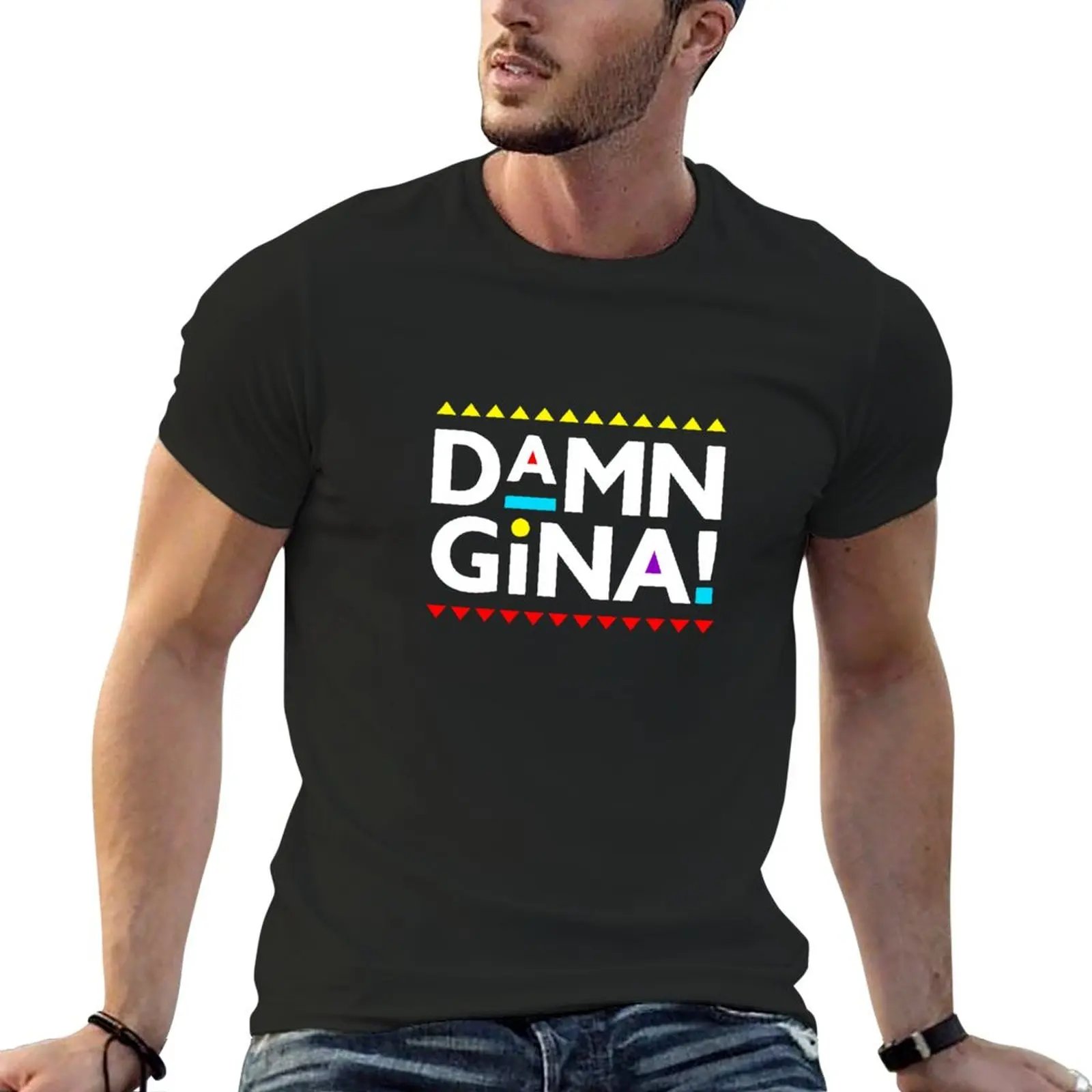 

New Damn Gina T-Shirt plain t-shirt boys white t shirts t-shirts man summer top mens graphic t-shirts hip hop