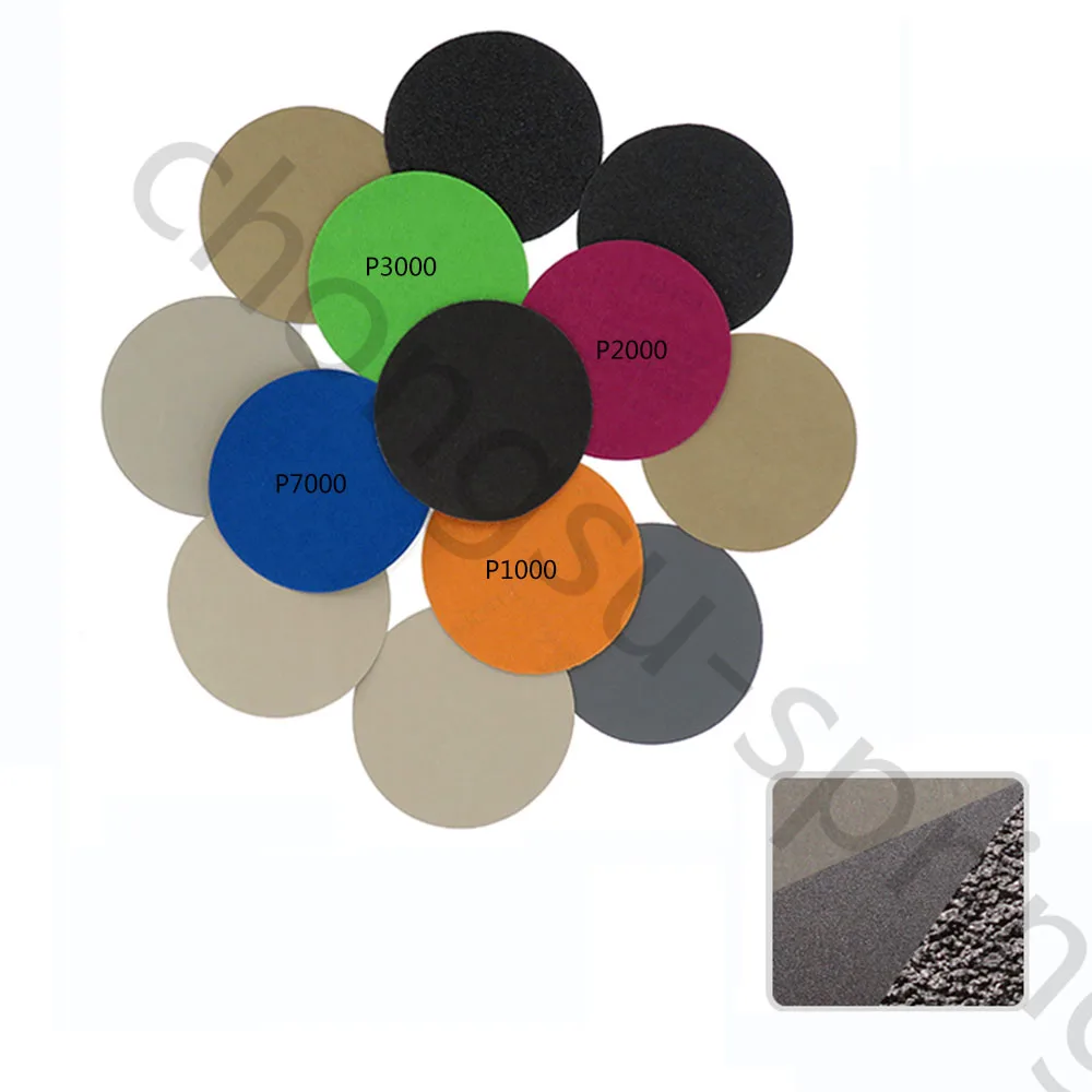 10x 5Inch 125mm Sandpaper Sanding Disc Wet Dry Sander Sheets 60 - 10000 for Sanding Pad Interface Pad Grinding Abrasive Sanding