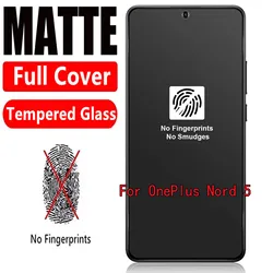 Premium HD Matte Tempered Glass Screen Protector - 2/4 Pack, 9H Hardness - 2 Pieces (For OnePlus Nord 5)
