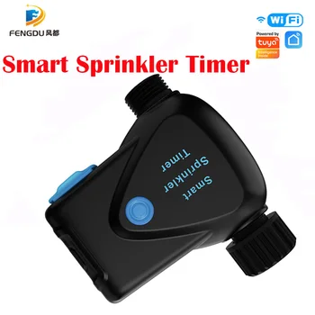 Smart Water Valve IP66 Sprinkler Controller Timer Water Valve APP Sprinkler Patio Wifi Controller Watering Irrigation 1