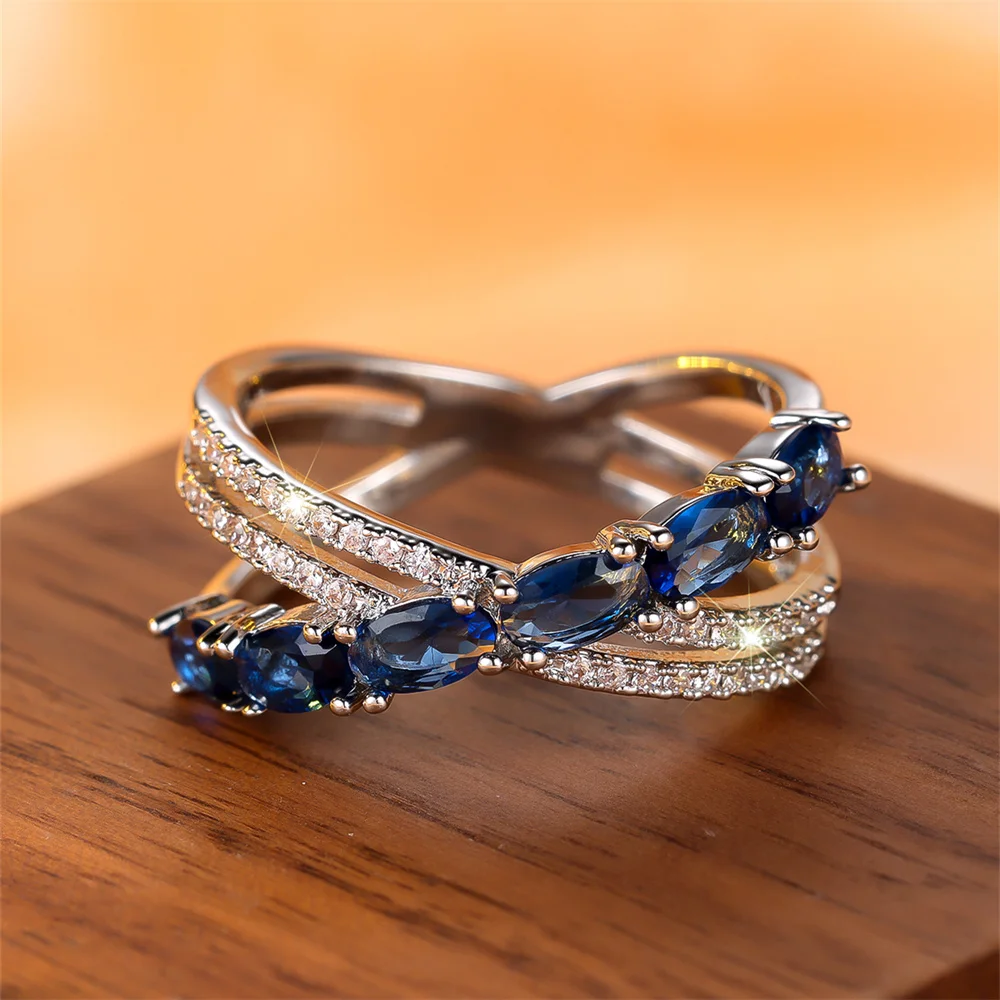Cross Rings Crystal Stone Rings Engagement Rings Wedding Rings Fashion Rings Finger Rings Metal Rings For Women