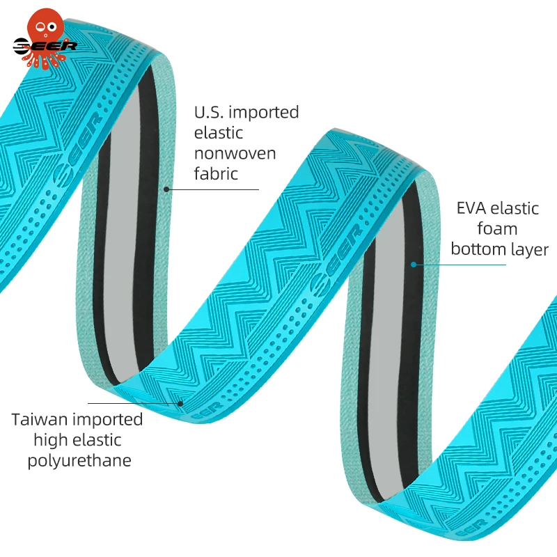 Bike handlebar tape SEER Road Bike Tapes Speed Racing Bicycle Bar Tape Handlebar Wrapper Anti-Slip Shock Absorbing EVA Breathable for Gravel Bike