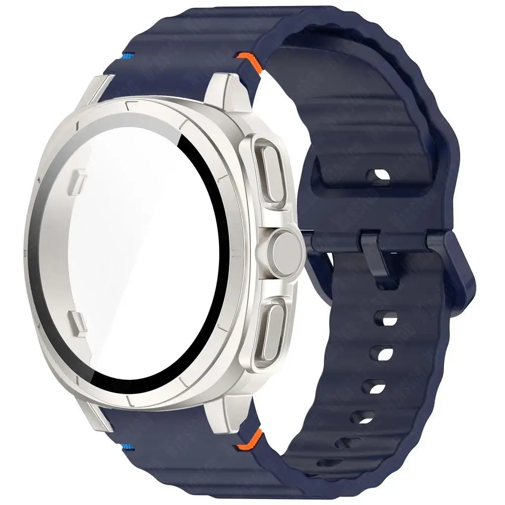Premium Silicone Bracelet with Stylish Protective Case