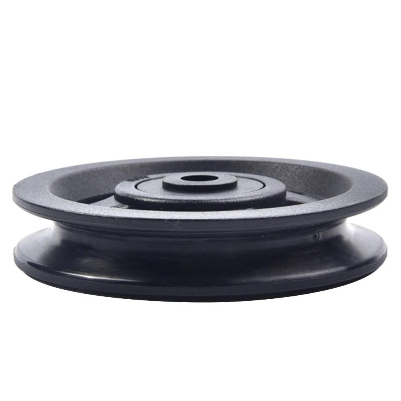 100mm Rope Pulley, Wire Rope Reel Nylon Pulley for Ropes DIY Gym Fitness Equipment Cable Machine Wire Rope Pulley Reel 24BD 5