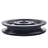 100mm Rope Pulley, Wire Rope Reel Nylon Pulley for Ropes DIY Gym Fitness Equipment Cable Machine Wire Rope Pulley Reel 24BD 5