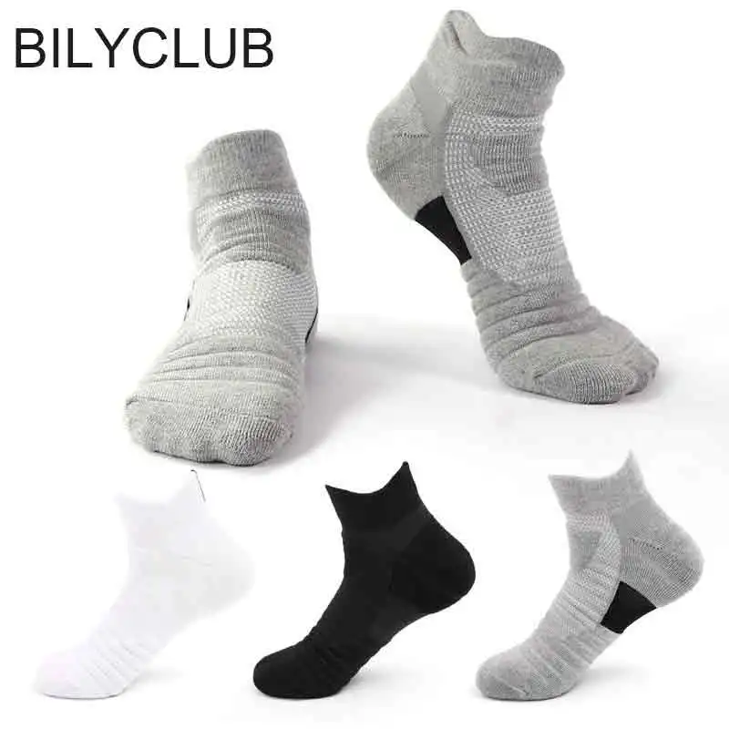 

3pairs Cycling Sock Breathable Outdoor Basketball Socks Protect Feet Wicking Bike Running Football Sport Socks Men Women Socks