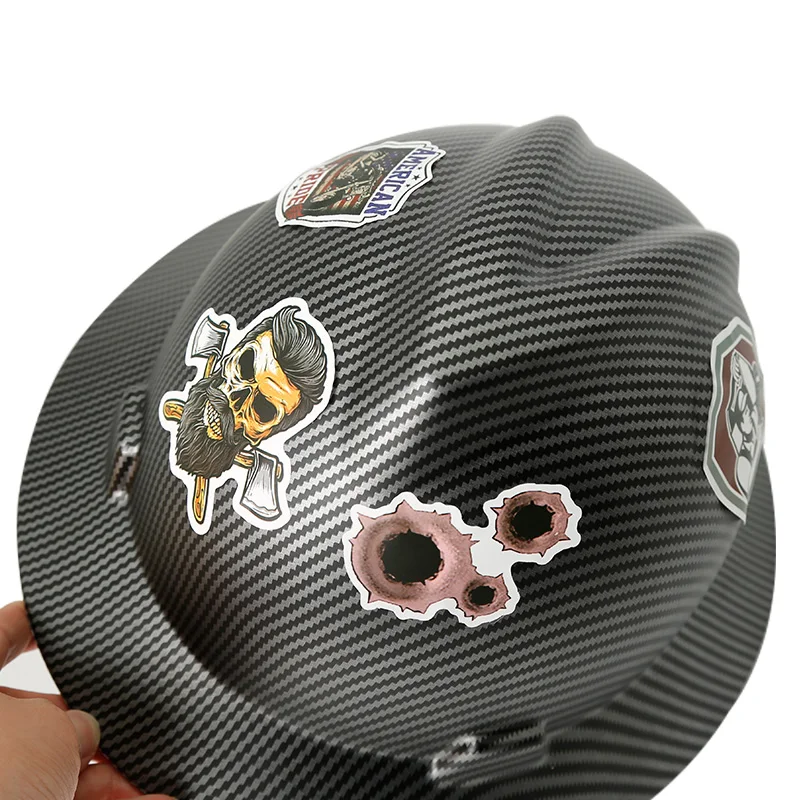 Safety Helmet Wide Full Brim Hard Hat Lightweight High Strength Work Cap Construction Railway Metallurgy Mine Summer Sunshade safety helmet