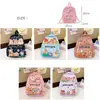 New Large Capacity Capybara Backpack Breathable Cartoon Student Schoolbag Nylon Ultra-light Book Bag 5