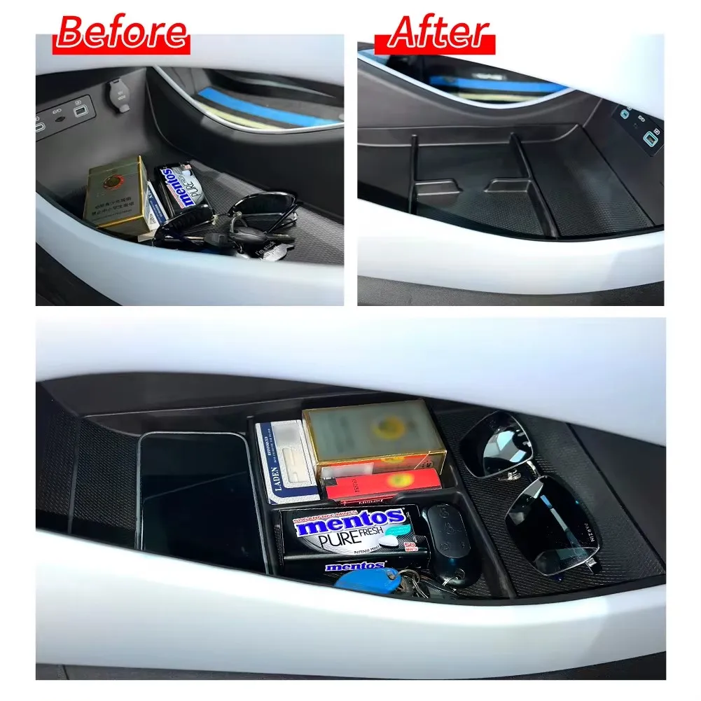 BYD Seal EV Central Armrest Storage Box view 4