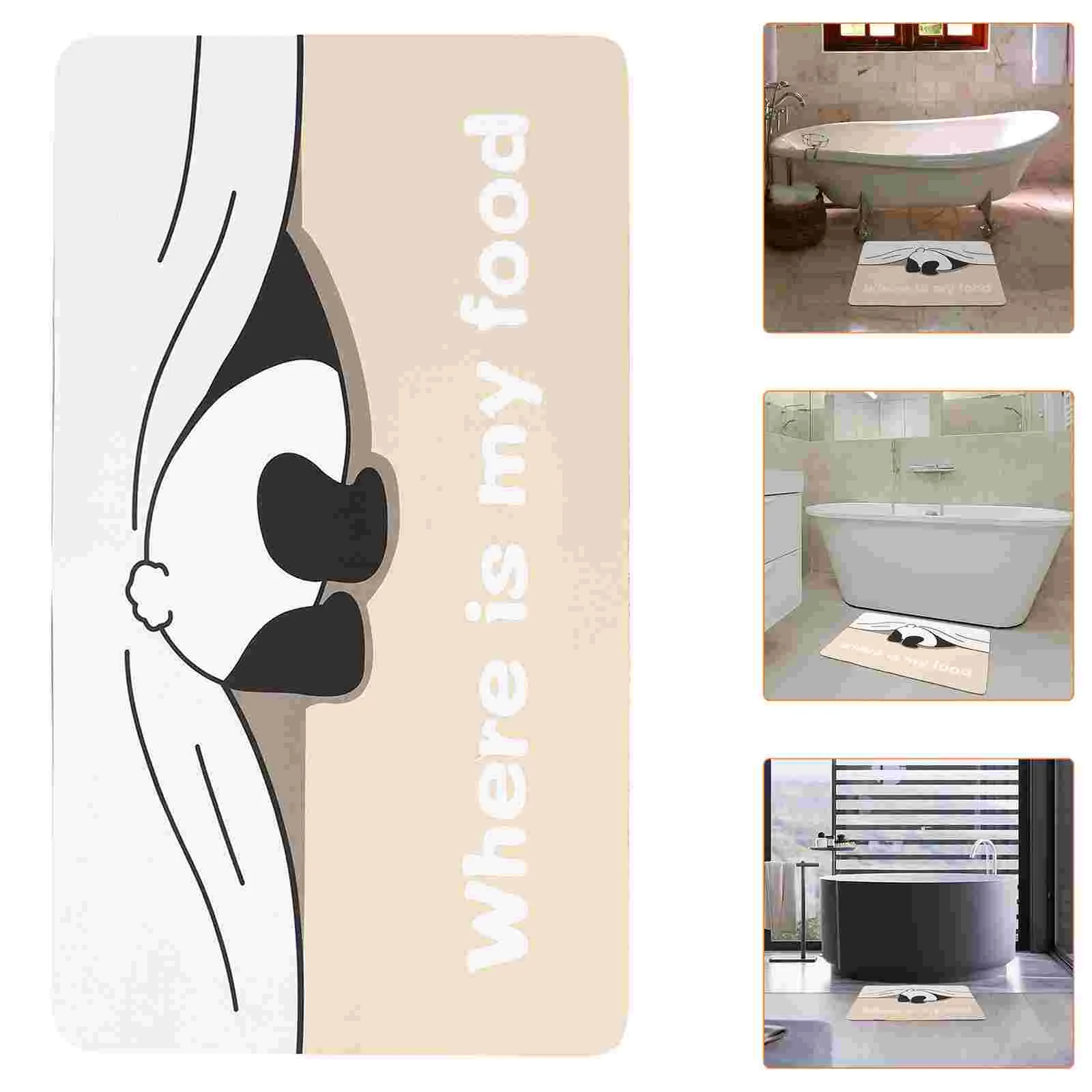 

Carpet Floor Sleeping Mats for Bathroom Mud Entryway+mat Water Absorption Pad Decorative Carpets Shower