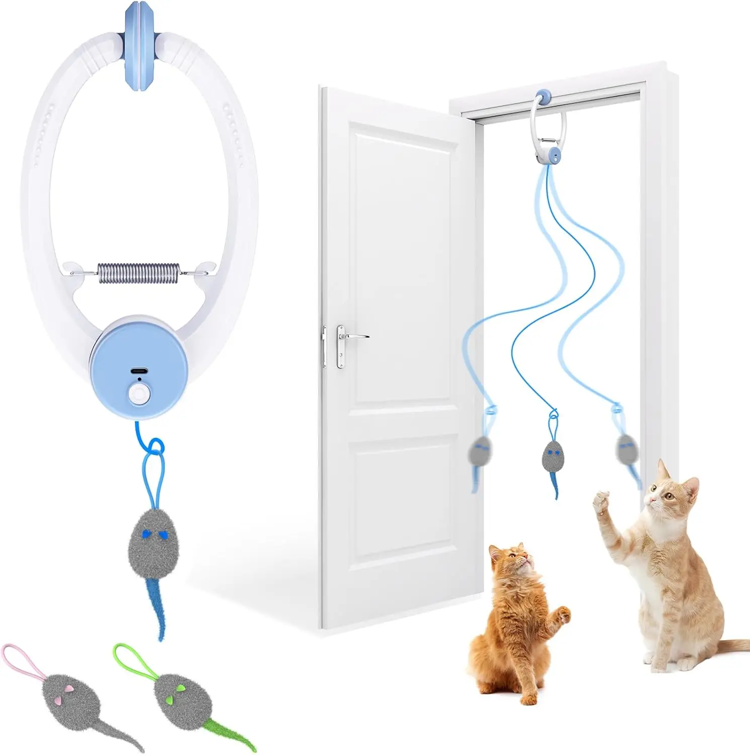 Cat Toy Blue