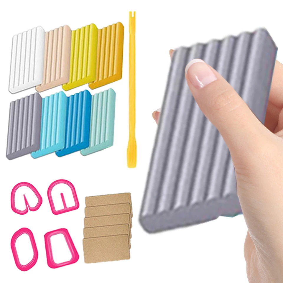 24 Colors Non-Toxic Polymer Clay Art Kit
