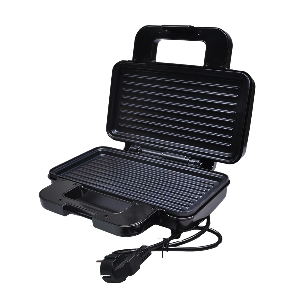 Electric Sandwich Maker High Power Double Side Heating Grill Anti-stick Plate Design for Frying Steaks Grilling Sandwiches