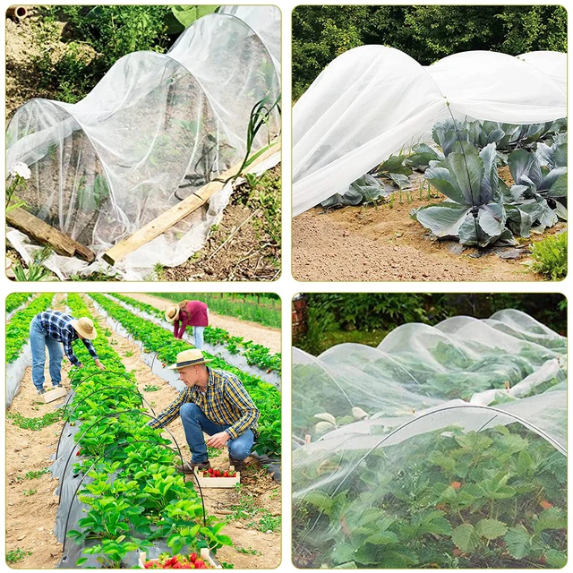 Kerti Rovarbiztos Támogatás Hoops Üvegházhatású Kertészüzem Grove Boltív Állati Védelemhez Palánta Nevelés - Image 5