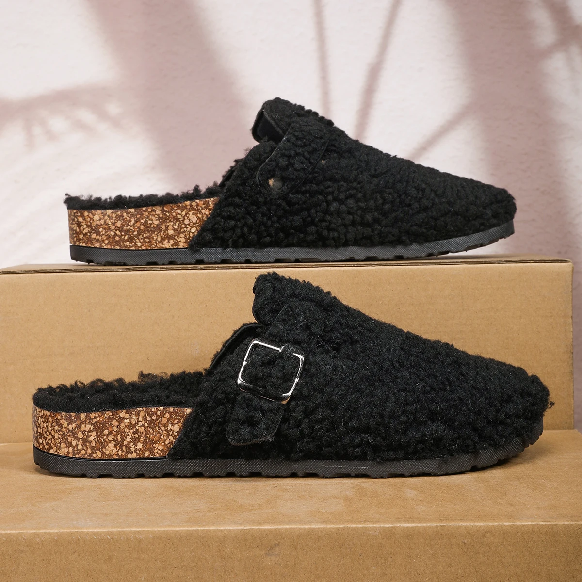 Men's Soft-Soled Slippers, Men's Home Slippers, Home Indoor Soft-Soled Non-Slip Silent Couple Cotton Slippers, Spring & Fall Fabric Slippers, Winter Wooden Floor Flats-Soled Slippers, Men's Ultra-Light