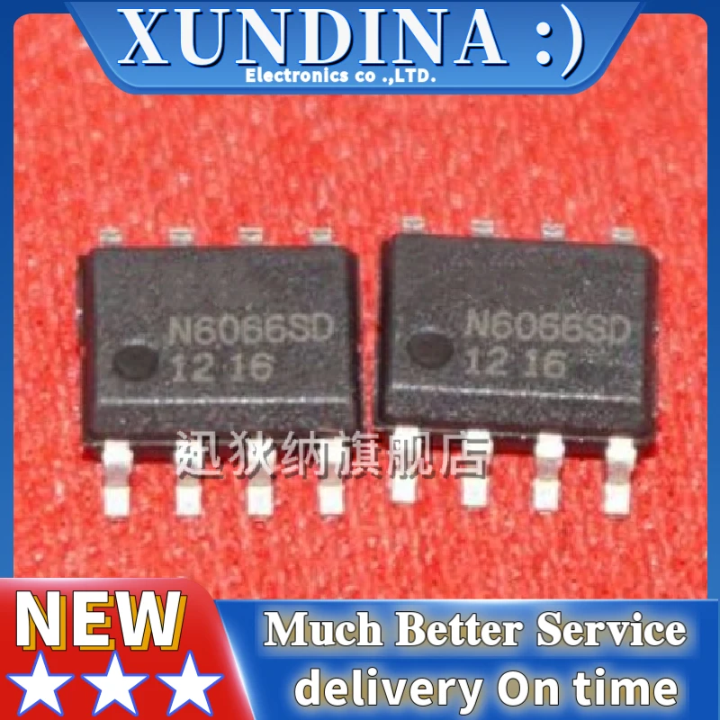 

5PCS/LOT DMN6066SSD-13 N6066SD SOP8 new and original IC