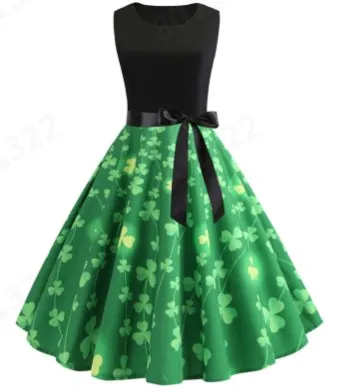 

Women Vintage Cocktail Dresses Tea Party Dress Wedding Guest Dress Sundresses for Women