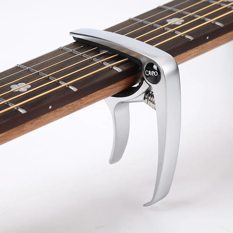 Premium Aluminum Alloy Guitar Capo - Professional Key Trigger for Acoustic & Electric Instruments