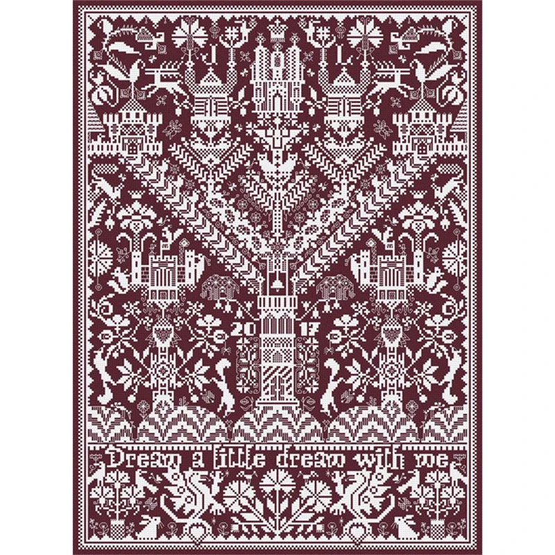 Zz4428 für Handarbeit sset nicht bedrucktes Kreuzstich-Malset Kreuzstich-Kits Kreuzstich-Stickset Stitch-Kits Kreuz