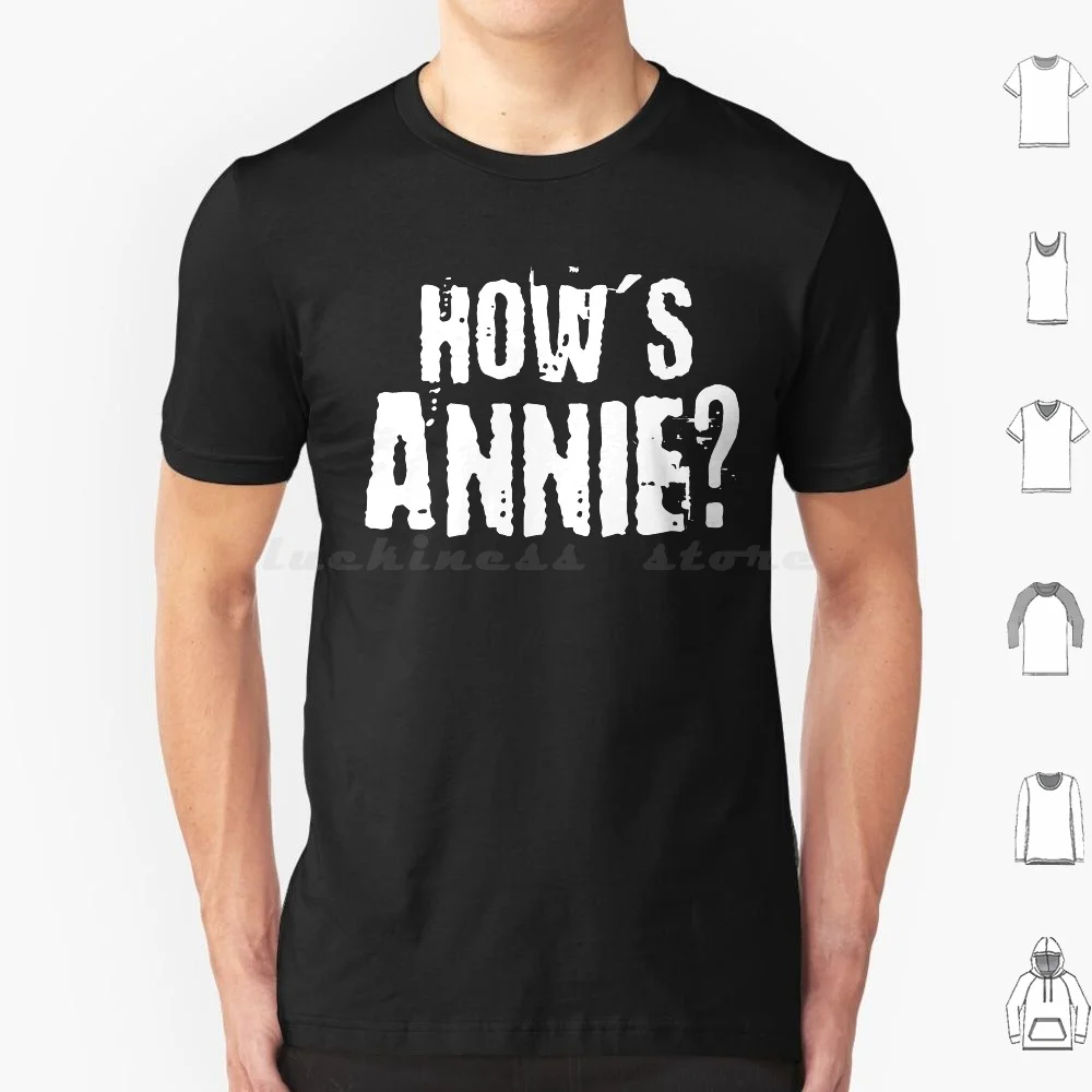 How'S Annie? -Twin Peaks Inspired Design T Shirt 6Xl Cotton Cool Tee Twin Peaks Hows Annie Agent Cooper Bob Dale Cooper Coffee