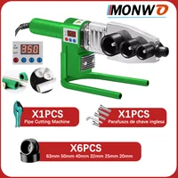 1000W PPR Fuser Water Pipe Fuser Digital Display Hot Melt Tube Welder Household Fuser Hydropower Engineering Welding Machine 1