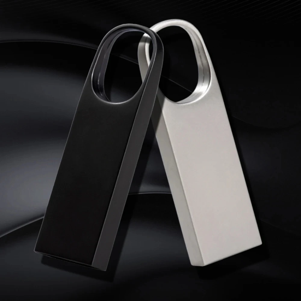 

Мини металлические USB флеш-накопители 64 ГБ, карта памяти реальной емкости, ЧЕРНЫЙ Флеш-накопитель, креативный Деловой Подарок, серебристый накопитель