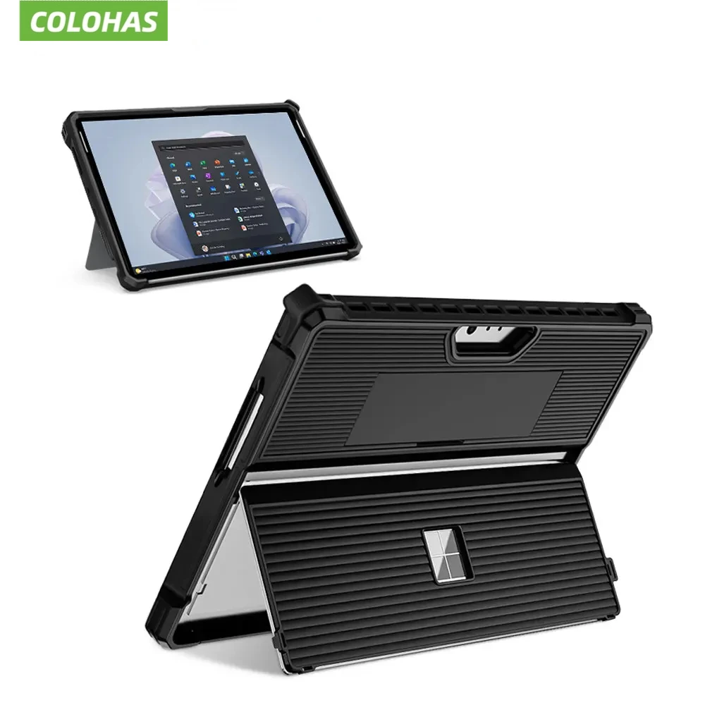 Custodia Protettiva Per Tablet Microsoft Surface Pro 8 9 Per Surface Pro 9 Custodia Protettiva Robusta All-In-One Con Cinturino A Mano