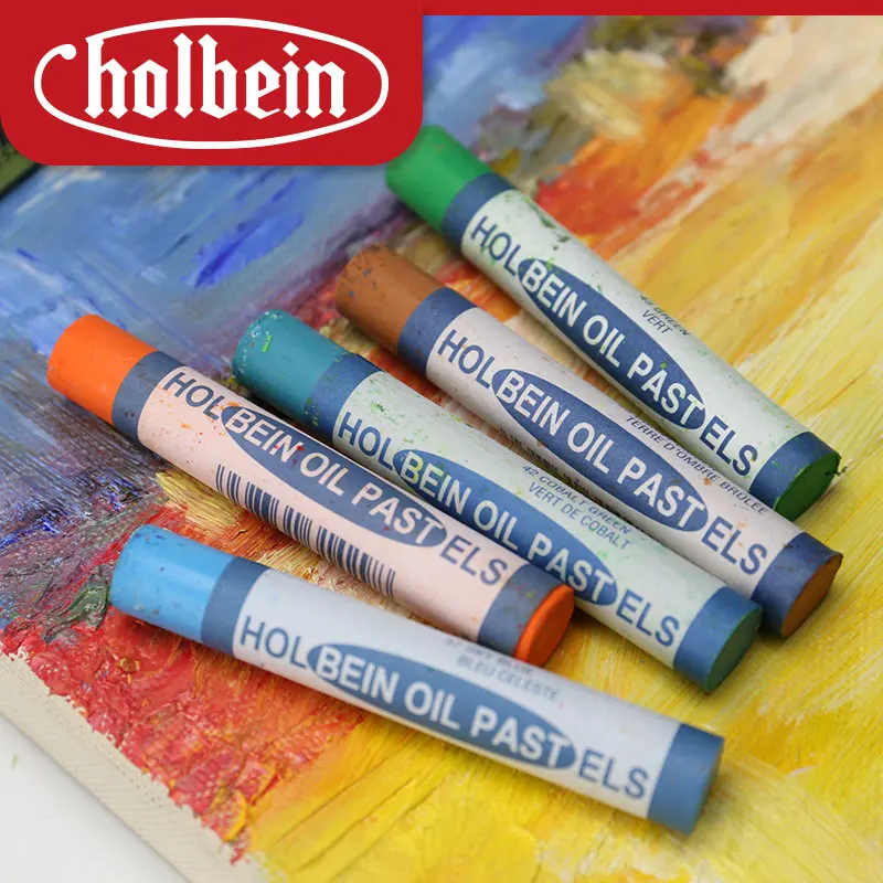 Japan Holbein ACADEMIC oil Pastel 12/24/36/48 color set oily pastel soft texture and bright color professional art supplies