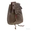 Vintage Medieval Waist Pack Waist PU Leather Medieval Embossed Belt Drop Shipping 5