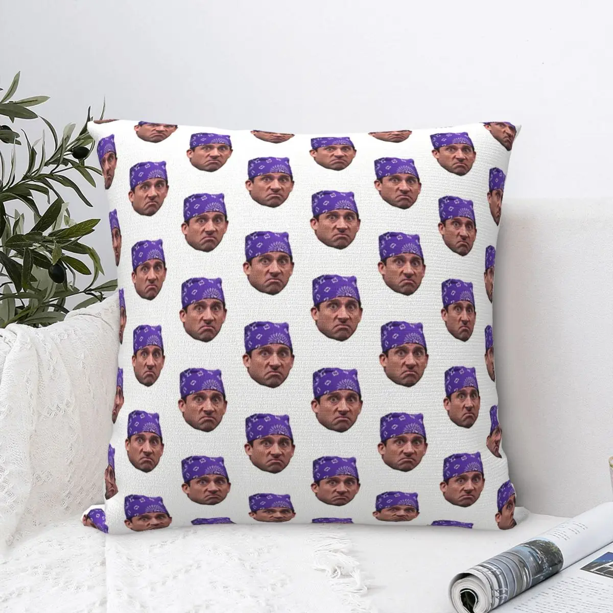 

The Office PRISON MIKE Polyester Cushion Cover Livingroom Garden Decorative Reusable Pillow Cover